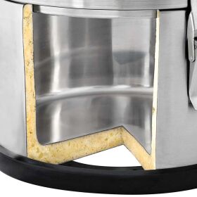 Thermal container made of stainless steel, 30 liters