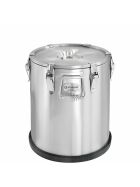 Thermal container made of stainless steel, 30 liters