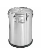 Thermal container made of stainless steel, 35 liters