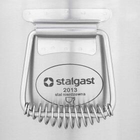 Thermal container made of stainless steel, 15 liters, with drain cock