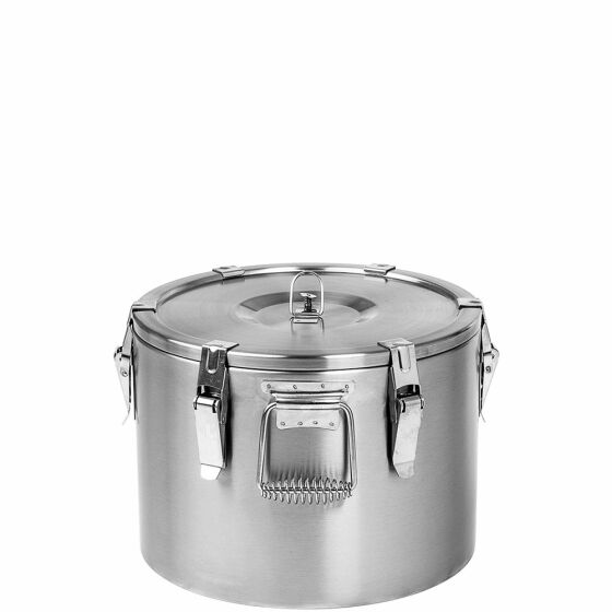 Thermal container made of stainless steel, Basic Line, 15 liters