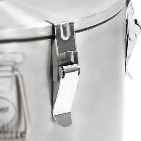 Thermal container made of stainless steel, Basic Line, 15 liters