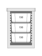 Thermobox front loader for 6x GN 1/1 (65 mm)