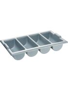 Cutlery tray made of polyethylene, GN 1/1