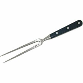 Steel guest meat fork, forged blade 18 cm