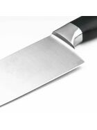 Stalgast chefs knife with fluted edge ELITE, forged stainless steel blade 200 mm