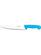 Stalgast kitchen knife, HACCP, blue handle, stainless steel blade 22 cm