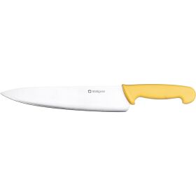 Stalgast chefs knife, HACCP, yellow handle, stainless...