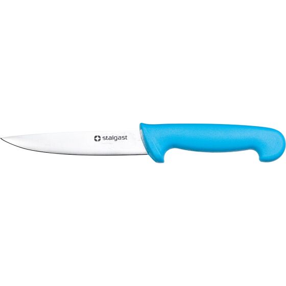 Stalgast filleting knife, HACCP, blue handle, stainless steel blade 16 cm