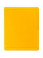 Cutting board, HACCP, color yellow, 60 x 40 x 2 cm (WxDxH)