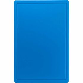 Schneidbrett, HACCP, Farbe blau, 600 x 400 x 18 mm (BxTxH)