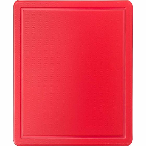 Cutting board, HACCP, color red, GN1 / 2, thickness 12 mm