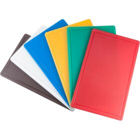Cutting board, HACCP, color red, GN1 / 1, thickness 15 mm