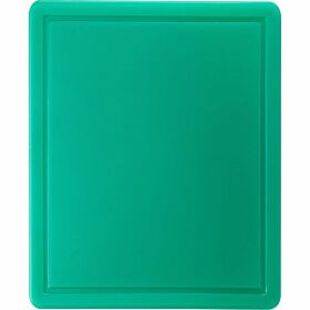 Cutting board, HACCP, color green, GN1 / 2, thickness 12 mm