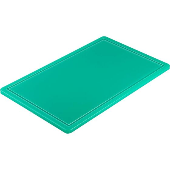 Cutting board, HACCP, color green, GN1 / 1, thickness 15 mm