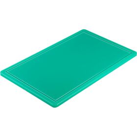 Cutting board, HACCP, color green, GN1 / 1, thickness 15 mm