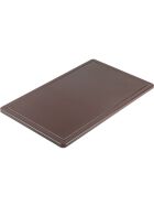 Chopping board, HACCP, color brown, GN1 / 1, thickness 15 mm