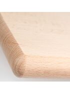 Wooden chopping board, 400 x 300 x 20 mm (WxDxH)