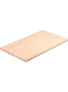 Wooden chopping board, 500 x 300 x 20 mm (WxDxH)