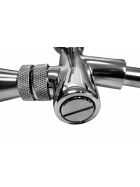 Kompensatorschankhahn GDW chrome oder gold in 35 oder 55mm Länge mit Schaumtaste