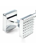 Meat tenderizer with non-slip polypropylene handle