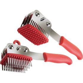 Meat tenderizer, red handle, 56 lancing devices
