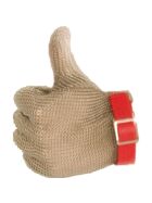 Stechschutzhandschuh, Kennung rot, Größe M