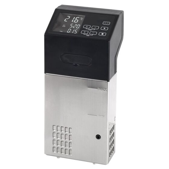 Sous-vide device for hanging in a water bath, 145 x 115 x 325 mm (WxDxH)