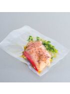 Embossed vacuum bag, temperature-resistant from -18 ° C to +99 ° C, 200 x 300 mm (WxD)