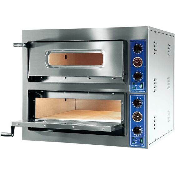GGF pizza oven with two chambers, 8.4 kW, 900 x 735 x 750 mm (WxDxH)
