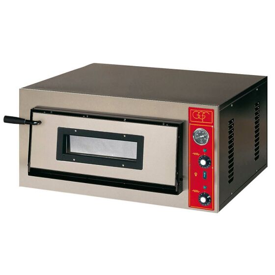 GGF pizza oven with one chamber, 4.2 kW, 900 x 735 x 420 mm (WxDxH)
