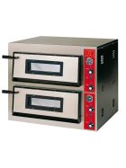 GGF Pizzaofen mit zwei Kammern für 8 Pizzen à 300 mm, 8,4 kW, 900 x 735 x 750 mm (BxTxH)