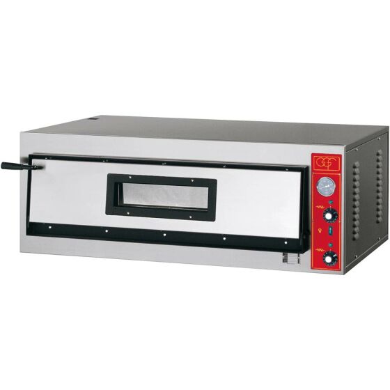 GGF pizza oven with one chamber, 6.4 kW, 1150 x 735 x 420 mm (WxDxH)