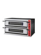 GGF Pizzaofen mit zwei Kammern für 12 Pizzen à 360 mm, 18 kW, 1370 x 850 x 750 mm (BxTxH)
