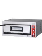 GGF Pizzaofen mit einer Kammer für 4 Pizzen à 360 mm, Vollschamott, 5 kW, 1010 x 850 x 420 mm (BxTxH)