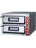 GGF pizza oven with one chamber, full fireclay, 12 kW, 1010 x 850 x 750mm (WxDxH)