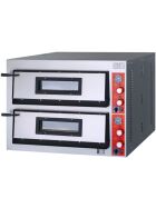 GGF pizza oven with one chamber, full fireclay, 12 kW, 1010 x 850 x 750mm (WxDxH)