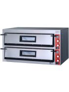GGF pizza oven with one chamber, full fireclay, 18 kW, 1370 x 850 x 750 mm (WxDxH)