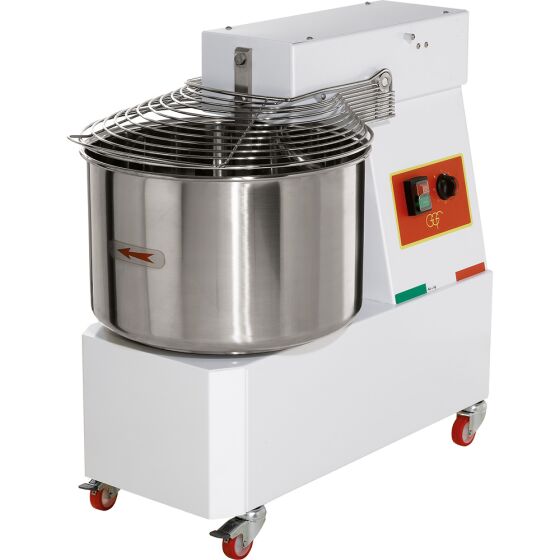 GGF spiral dough kneading machine, mixing bowl capacity 18 kg, 0.75 kW
