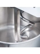 Spiral dough kneading machine, capacity 20 liters, 0.75 kW