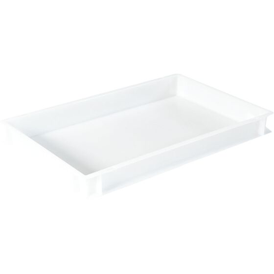 Pizza ball container made of polypropylene 600 x 400 x 70 mm (WxDxH)