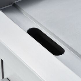 S-Grillrost für Fisch und Meeresfrüchte, passend für Lavasteingrill 700 ND, 400 mm Breite