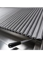 S-grate (fish) for lava stone grill 800 mm wide