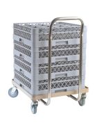 Transport trolley for sink