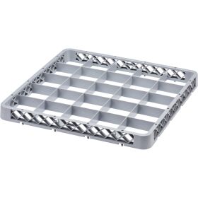 Sink for glasses and cups 25 compartments 500 x 500 mm