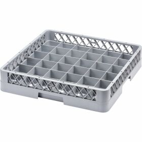 Sink for glasses and cups 36 compartments 500 x 500 mm