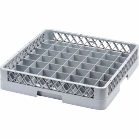 Sink for glasses and cups 49 compartments 500 x 500 mm