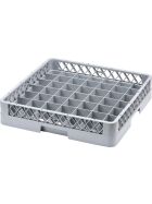 Sink for glasses and cups 49 compartments 500 x 500 mm