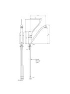 MONOLITH Mixer battery, slot assembly, single mixer
