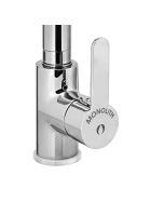 MONOLITH Buffer mixer with flexible neck and washbasin